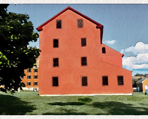 Hancock Shaker Village Laundry-Machine Shop by Harry Forsdick
